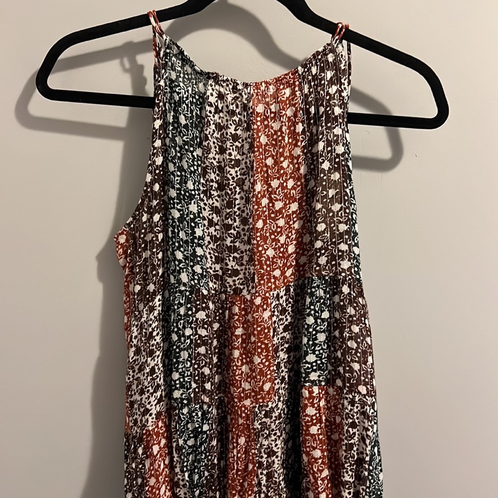 ✨HP✨ NWTS ANTHRO A-LINE TIERED DRESS (L) - Picture 10 of 16